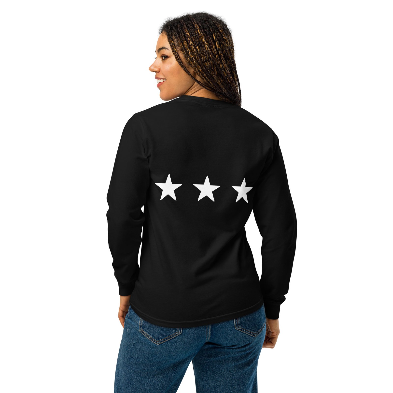 Dress2Ten Garment-Dyed Heavyweight Long-Sleeve