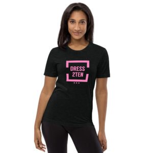 Lady Pink Logo T-Shirt with Pink Stars – Dress2ten