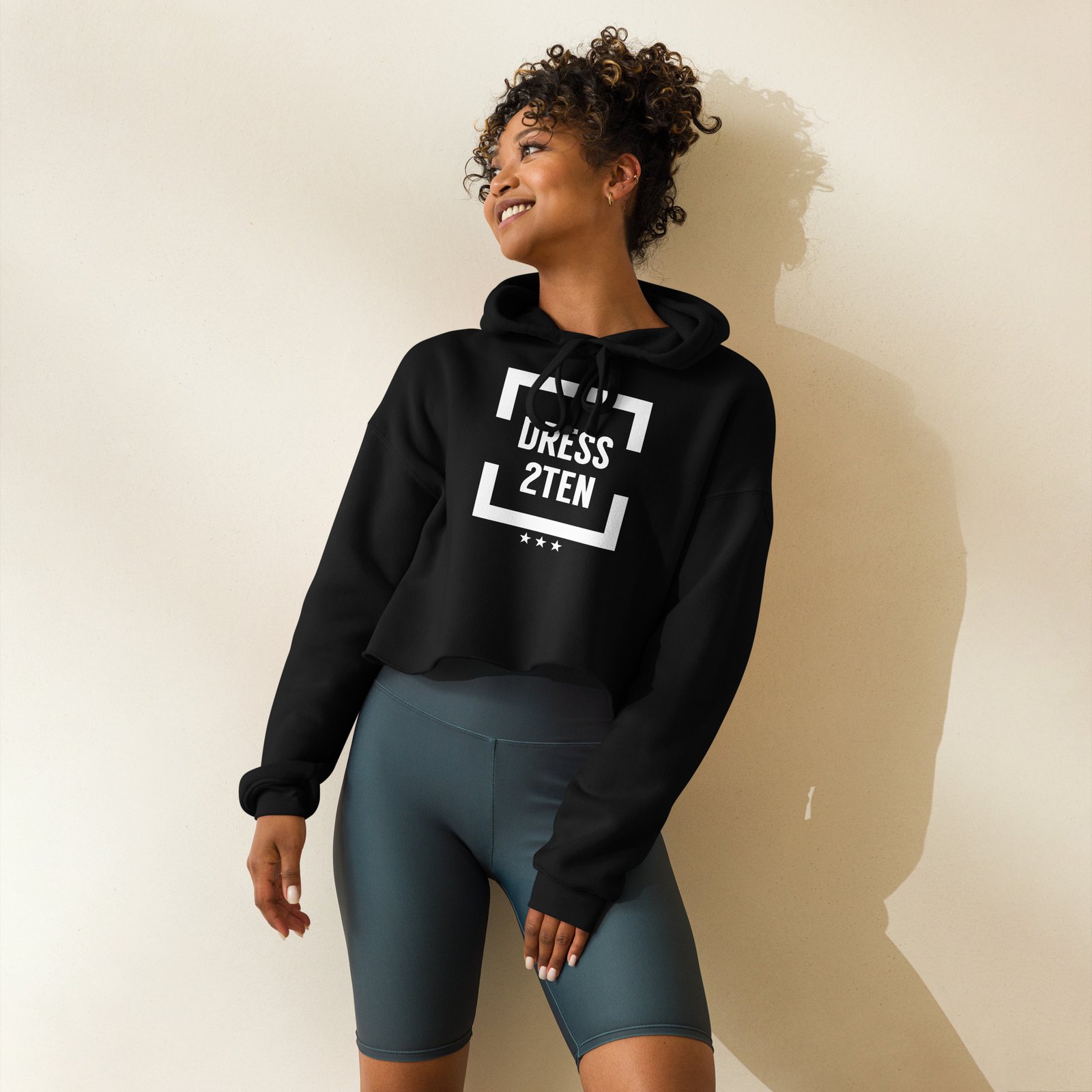 Dress2Ten Lady Cropped Hoodie