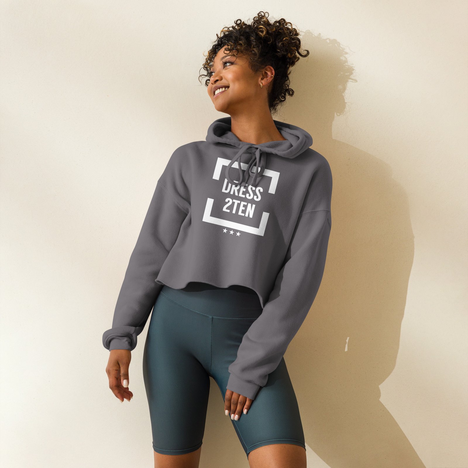 Dress2Ten Lady Cropped Hoodie