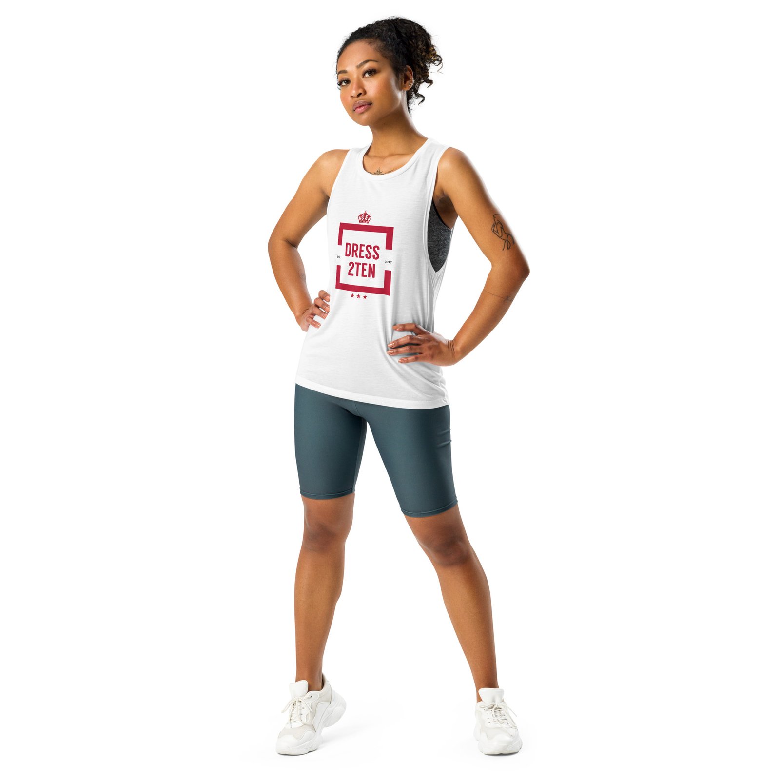 Dress2Ten Women’s Flowy Muscle Tank
